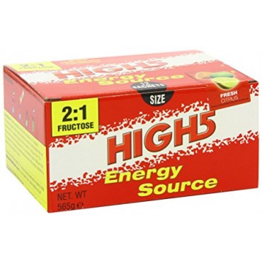 High 5 Energy Source Sports Drink Fresh Citrus 12 Sachets